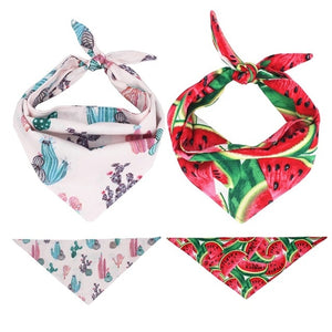 Summer Dog Bandana Set