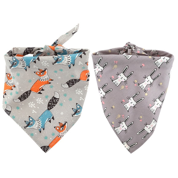 Animal Print Dog Bandana